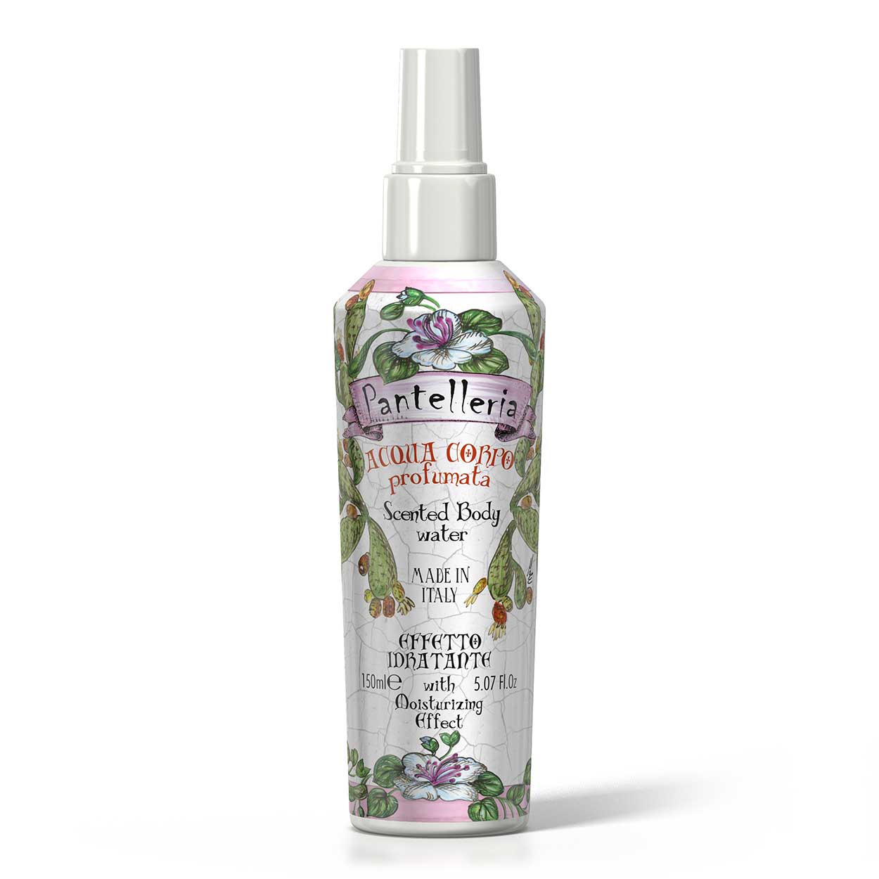 <b>Acqua corpo profumata 150 mL</b></br>Effetto idratante</br><i>Linea Pantelleria</i>