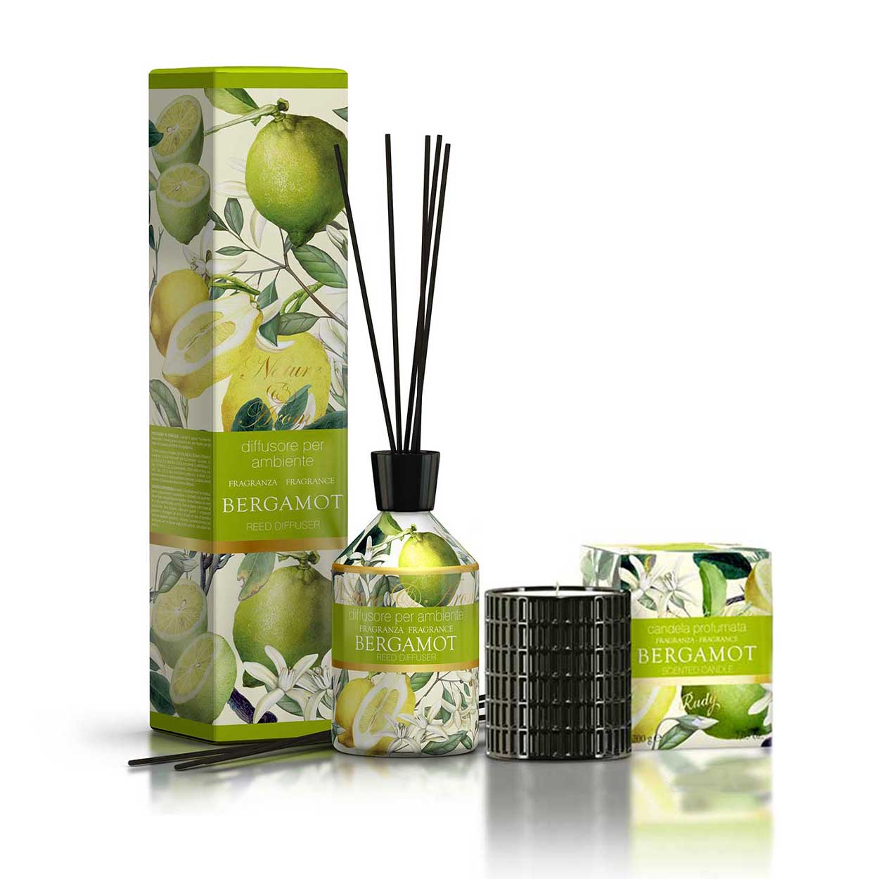 <b>Home Bundle</b><br>Diffuser + Bergamot Candle<br><i>Nature & Arome</i>
