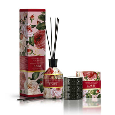 <b>Pack Hogar</b><br>Difusor + Vela Roses<br><i>Nature & Arome</i>
