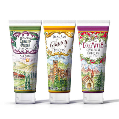 <b>Hand cream bundle</b><br>3 hand creams 100 mL<br><i>Gli antichi borghi</i>