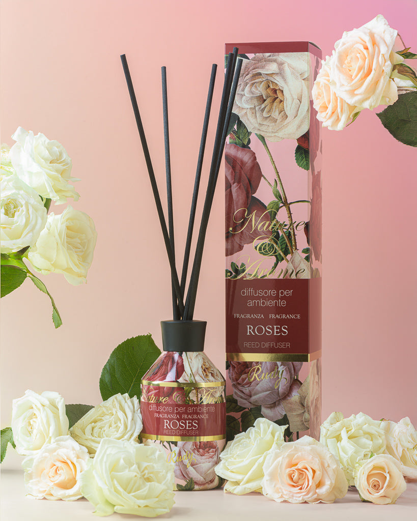 <b>Pack Hogar</b><br>Difusor + Vela Roses<br><i>Nature & Arome</i>