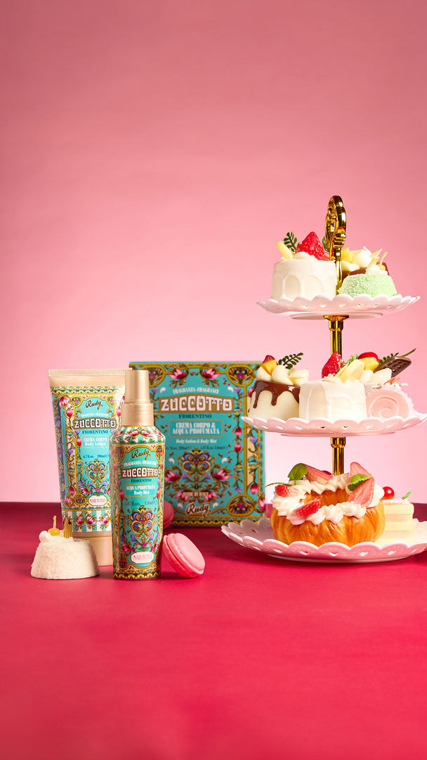 <b>Gift Box with Scented Body Water 150 mL + Moisturizing Body Cream 200 mL</b></br>Gourmand Edition</br><i>Zuccotto</i>