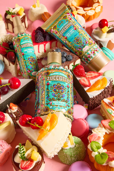 <b>Gift Box with Scented Body Water 150 mL + Moisturizing Body Cream 200 mL</b></br>Gourmand Edition</br><i>Zuccotto</i>