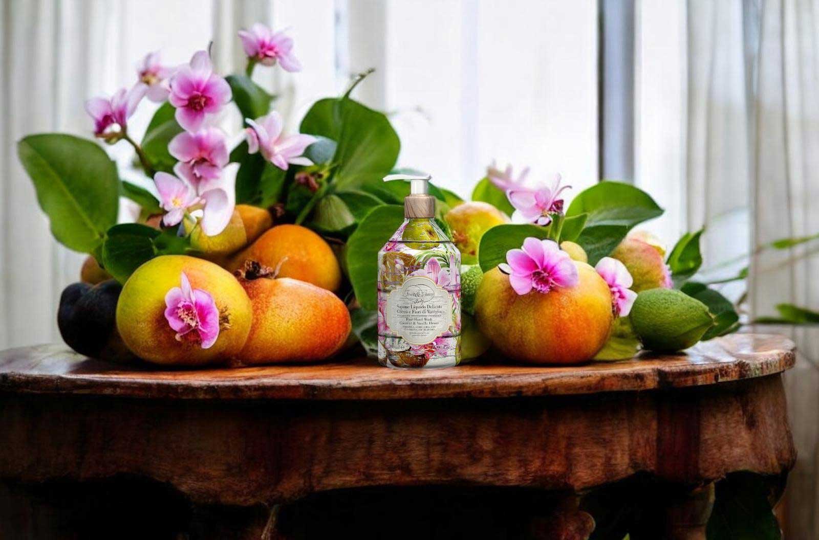 Sapone Delicato Fruit & Juice Cocco e Fiori di Vaniglia